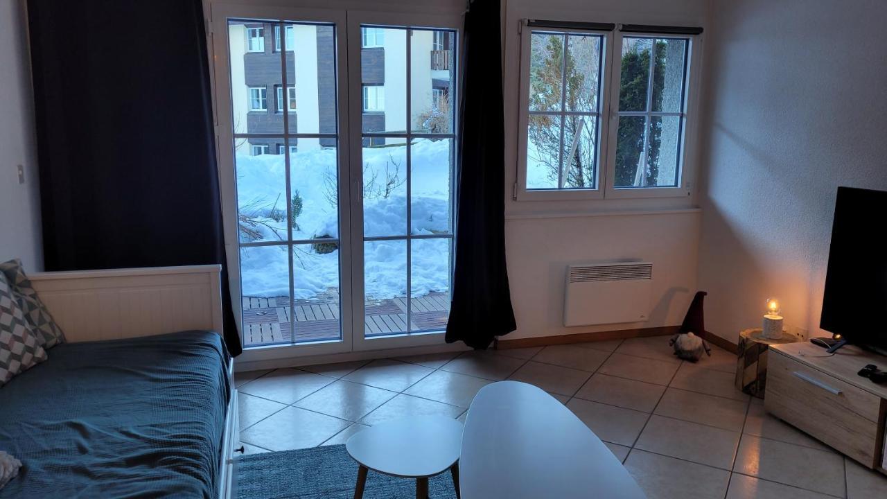 Appartement Avec Terrasse Ensoleillee Грюйер Экстерьер фото